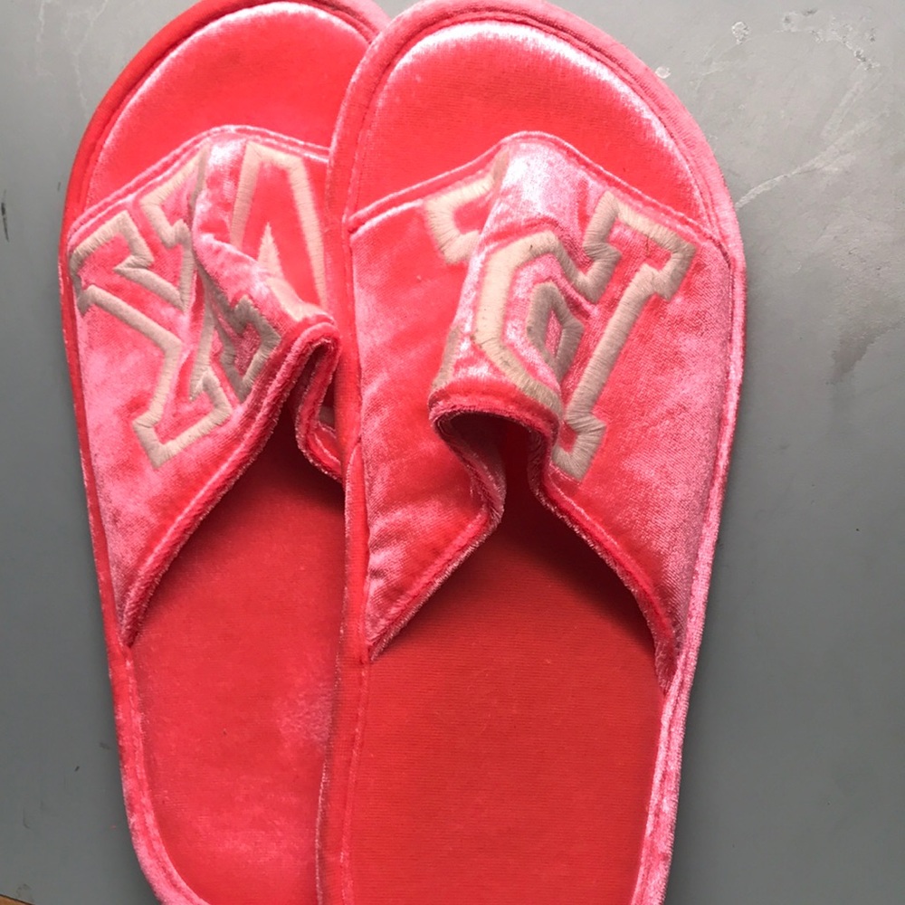 Pink slippers